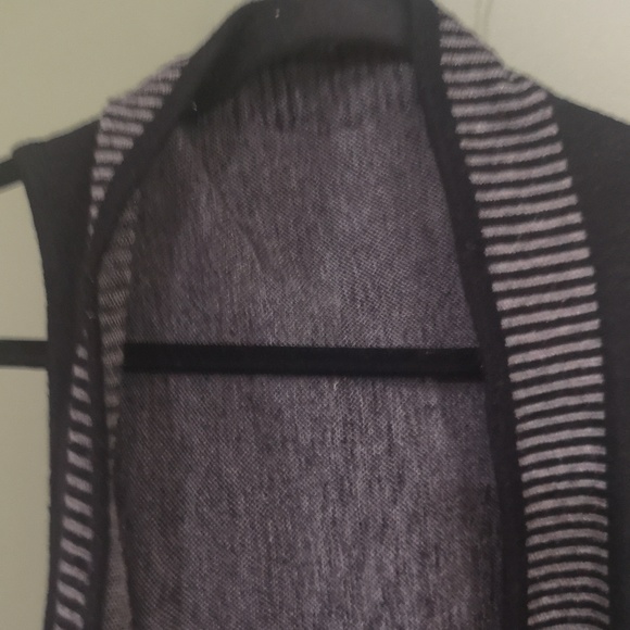 Jackson Rowe Boho Aztec Waterfall Lattice Fringe Open Knit Vest Sz S/M - Picture 7 of 9